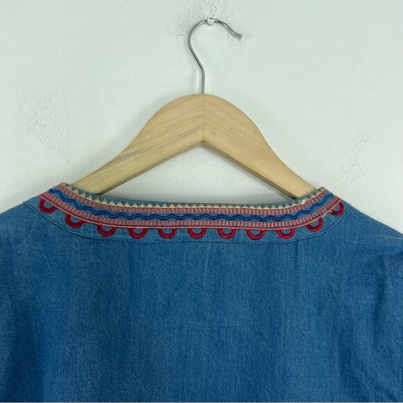 Laurie Felt Embroidered  Beaded Open Jacket  NWOT Size Medium - Picture 10 of 13